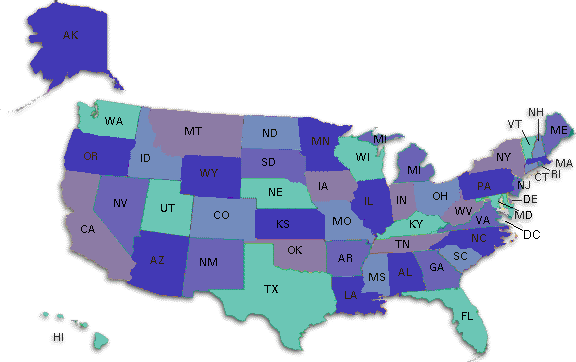 Image Map - If your browser does not support Image Maps, please scroll down to the text links below the map.